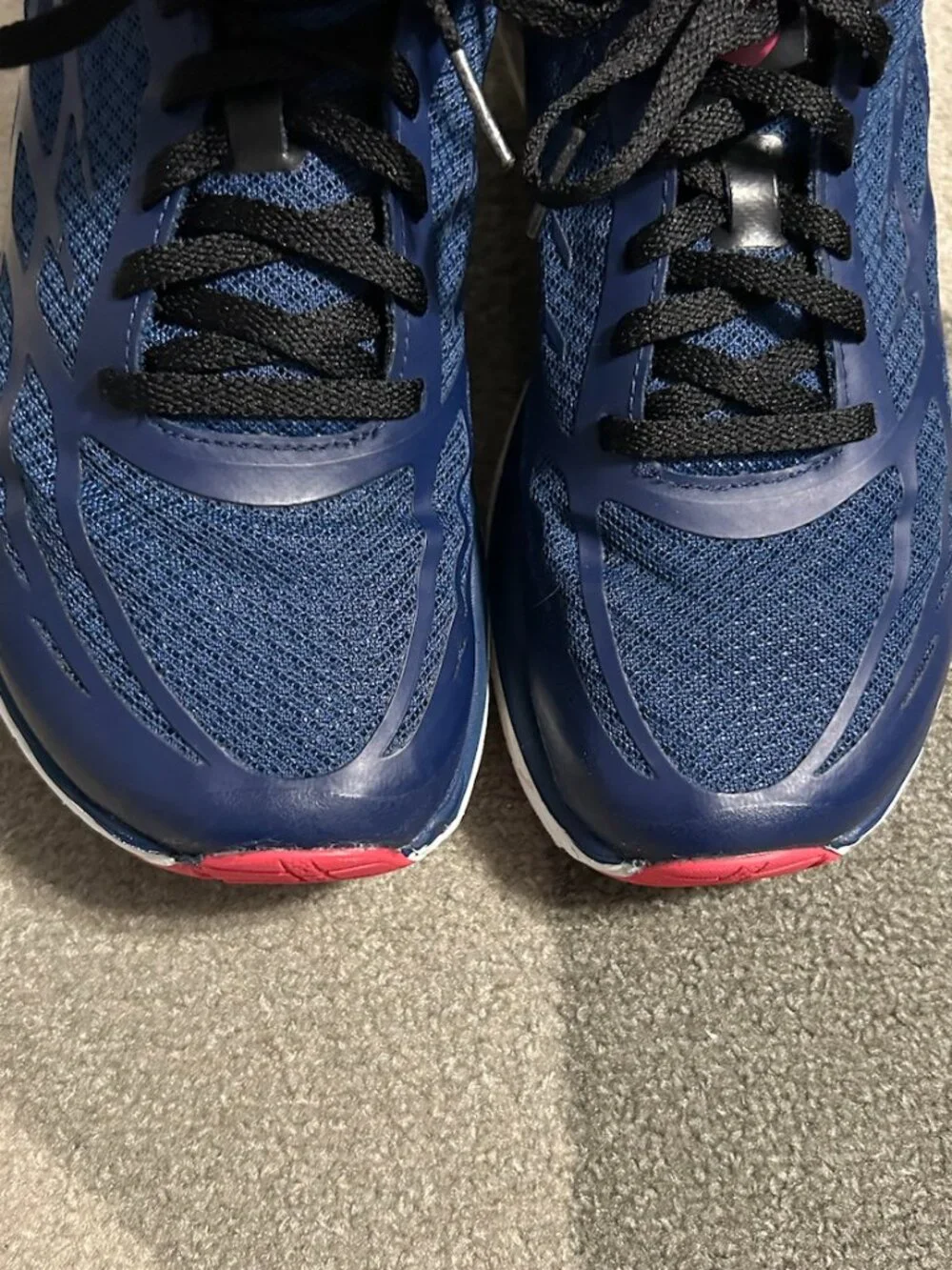 Topo Magnifly 2 Navy/Pink/Black Running Sneakers 0-Drop Women's Size 8